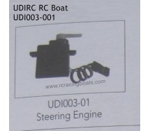 UDIRC UDI003 Parts Steering Engine