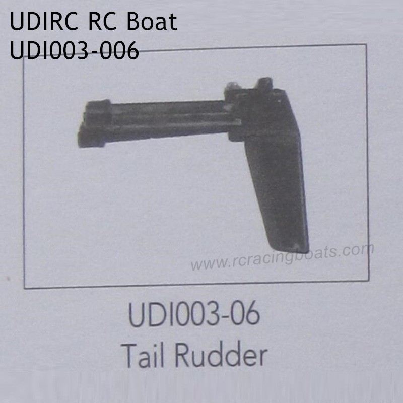 UDIRC UDI003 Parts Tail Rudder