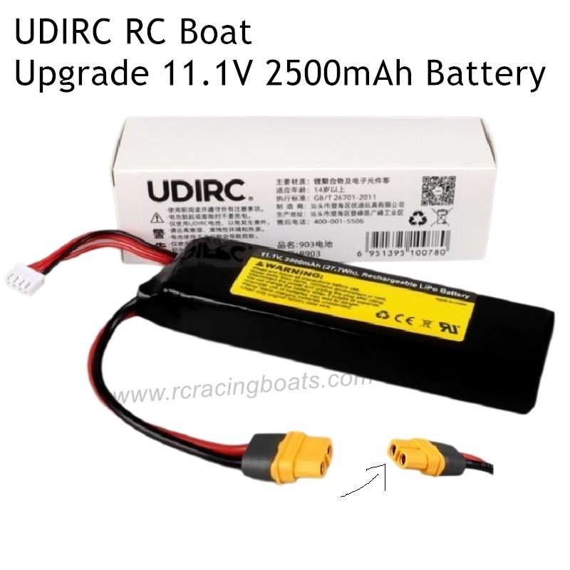 UDIRC UDI005 Arrow Upgrade Parts 11.1V 2500mAh Battery