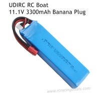 UDIRC UDI005 Arrow Upgrade Parts 11.1V 3300mah Battery Banana Plug