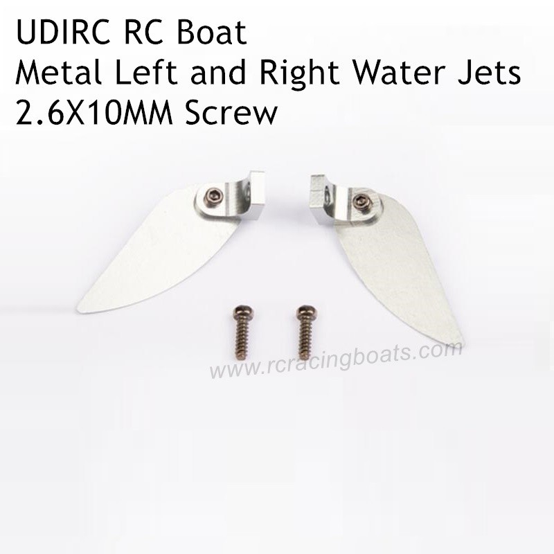 UDIRC UDI005 Upgrade Parts Metal Left and Right Water Jets 2.6X10MM Screw