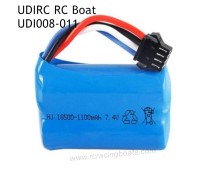 UDIRC UDI008 RC Boat Parts 7.4V 1100mAh Battery