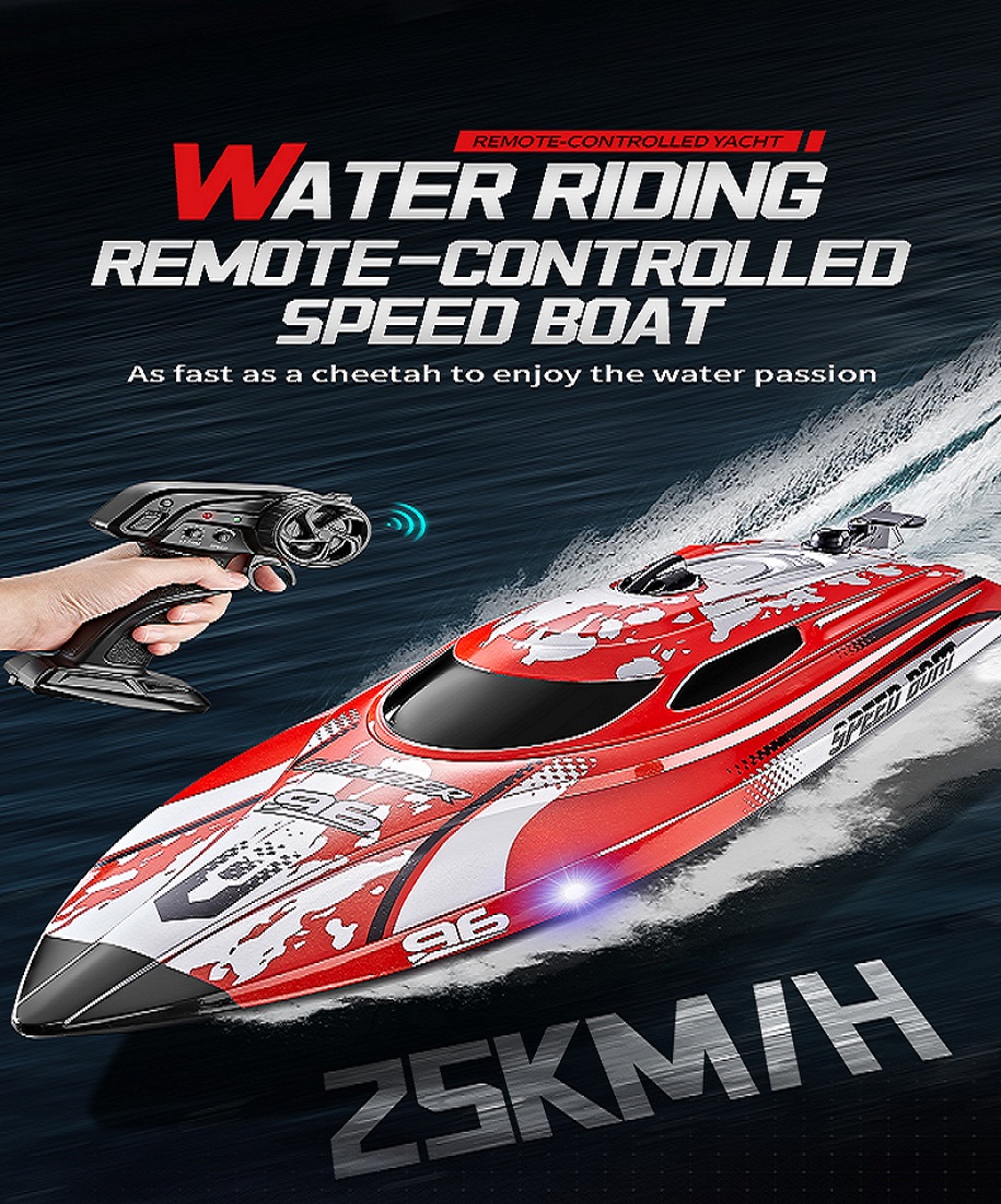 HONGXUNJIE HJ818 2.4G Remote Control Racing Boat RTR