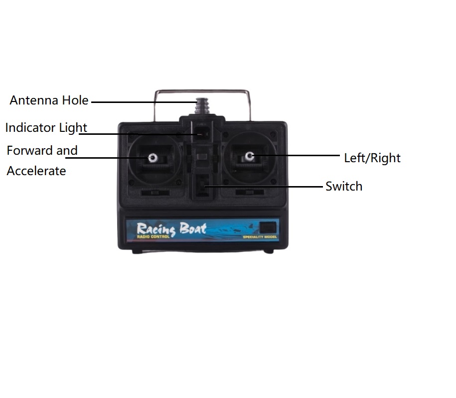 Heng Long 3827 Remote Control Boat Parts Transmitter