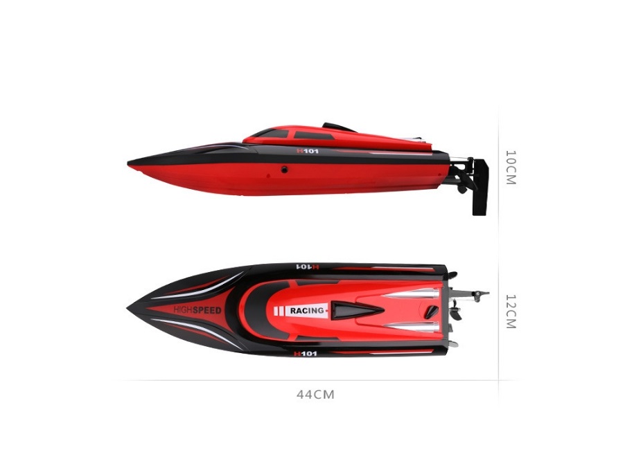 SKYTECH H101 High Speed RC Boat Red Overview