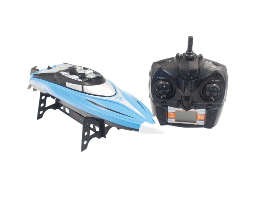 SKYTECH H108 High Speed RC Boat Blue with Transmitter Overview