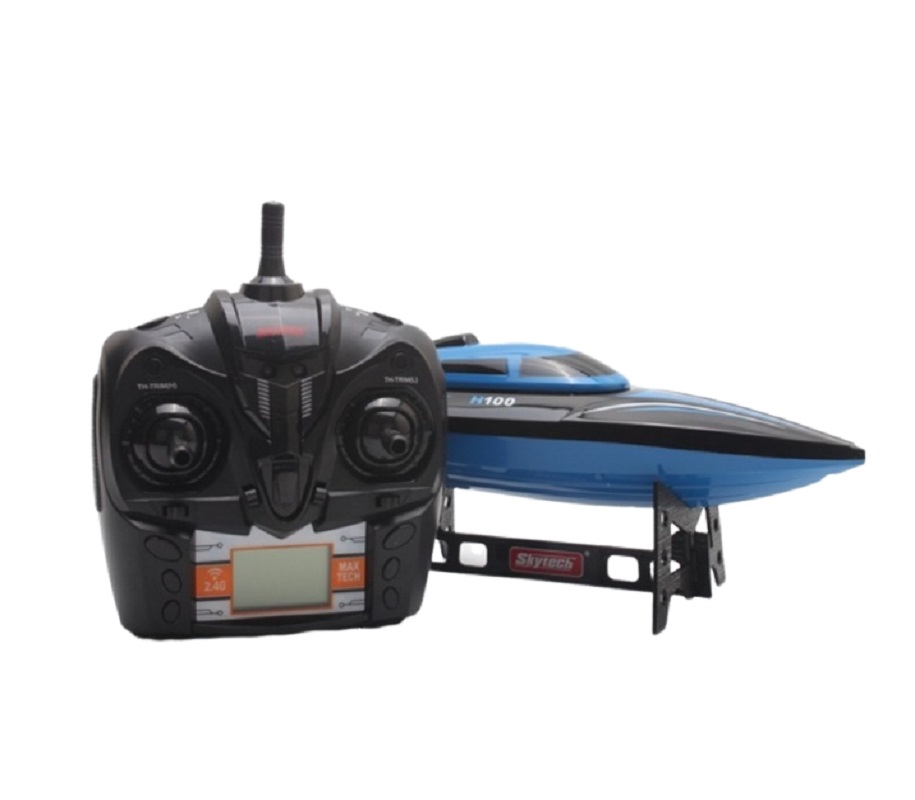 SKYTECH TKKJ H100 RC Speed Boat Blue