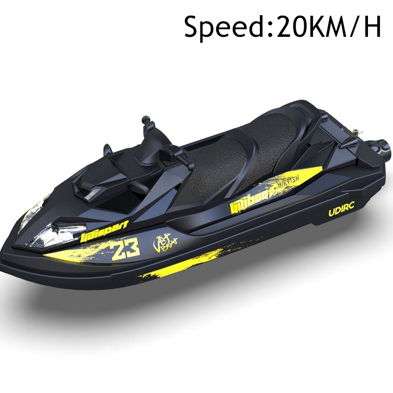 UDIRC UDI023 High Speed RC Boat Black