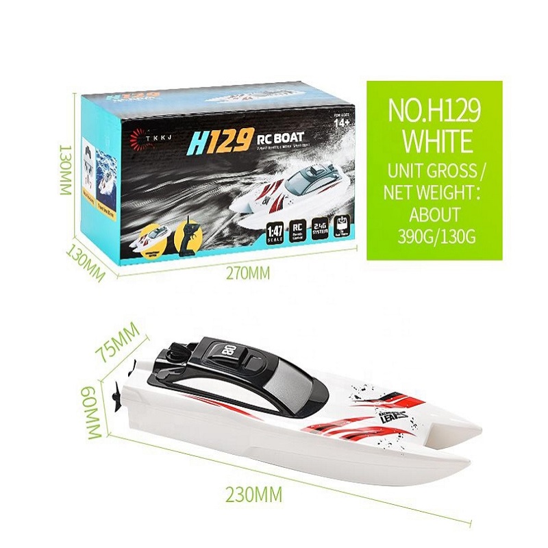 SKYTECH H129 Mini Remote Control Boat Overview